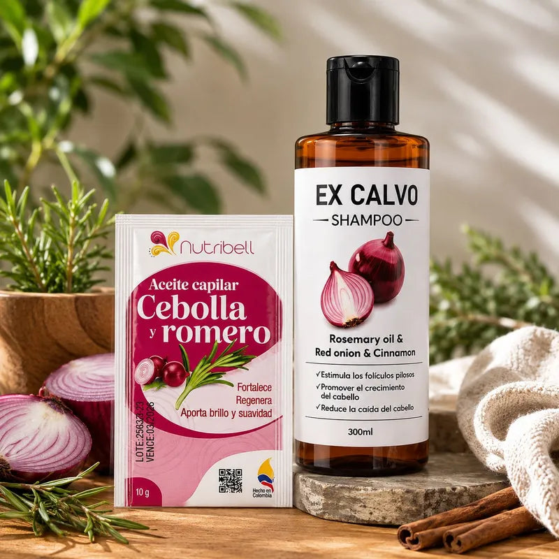 shampo excalvo 300ml + obsequio